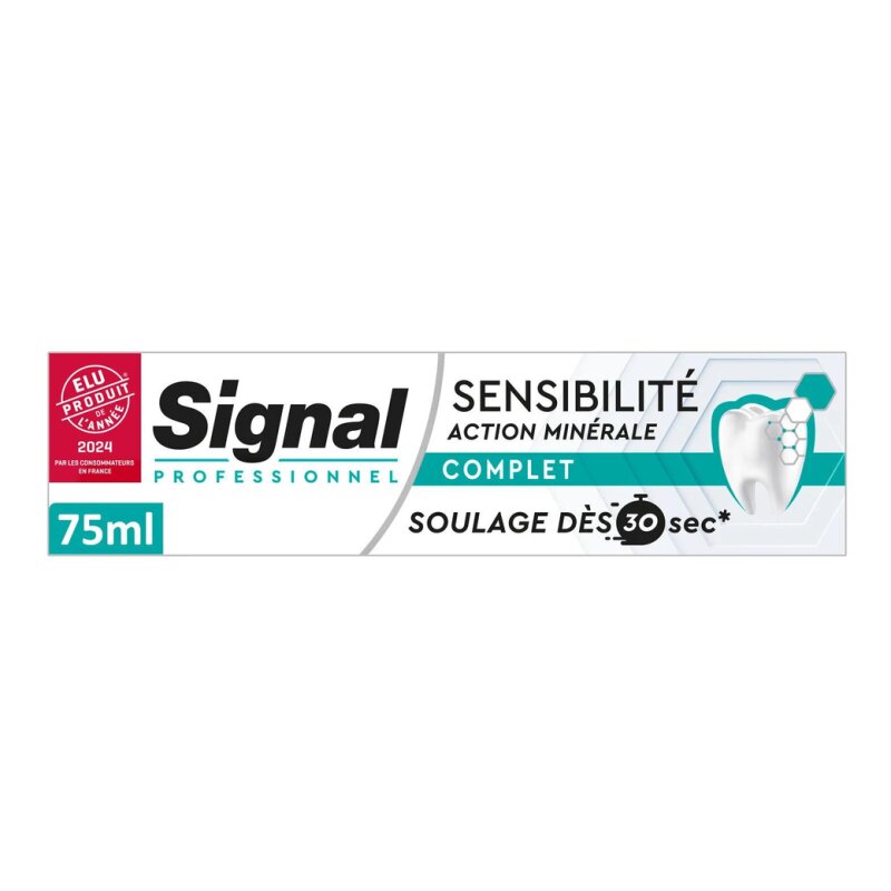Signal Professionnel Sensibilité Action Minérale Complet Toothpaste - Sensitive Teeth - 75ml