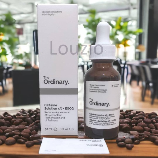 The Ordinary Solution à la Caféine 5% + Egcg - Contour des Yeux - 30ml