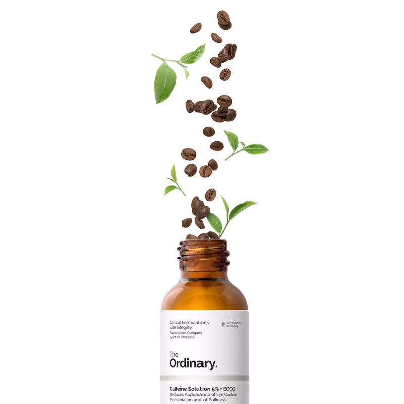 The Ordinary Solution à la Caféine 5% + Egcg - Contour des Yeux - 30ml