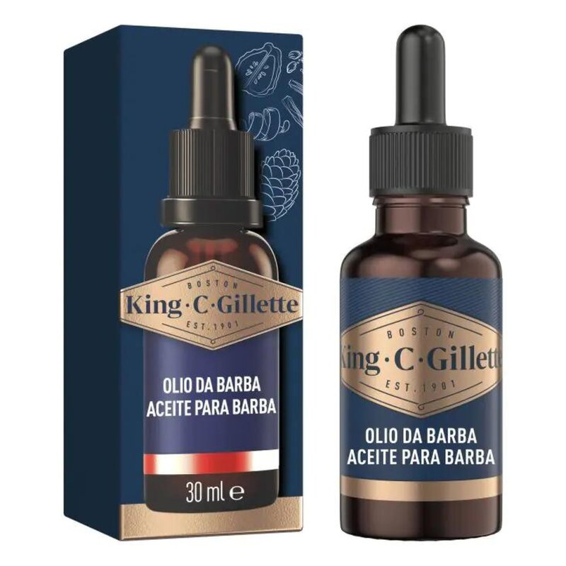 Gillette King C Beard Oil For Men - 30ml