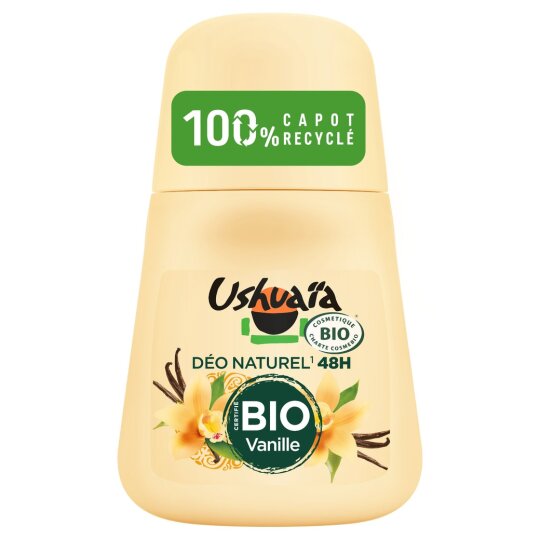 Ushuaïa Vanille de Madagascar Déodorant Roll-On Bio - 50ml