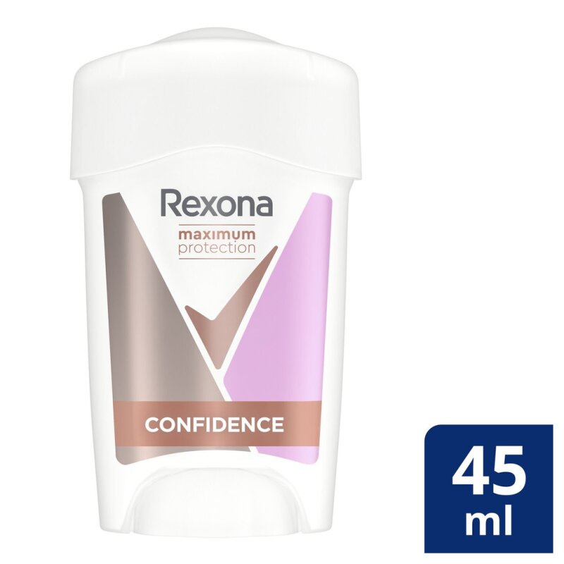 Rexona Confidence Déodorant Roll-On Femme Anti-Transpirant - Protection 96h - 45ml