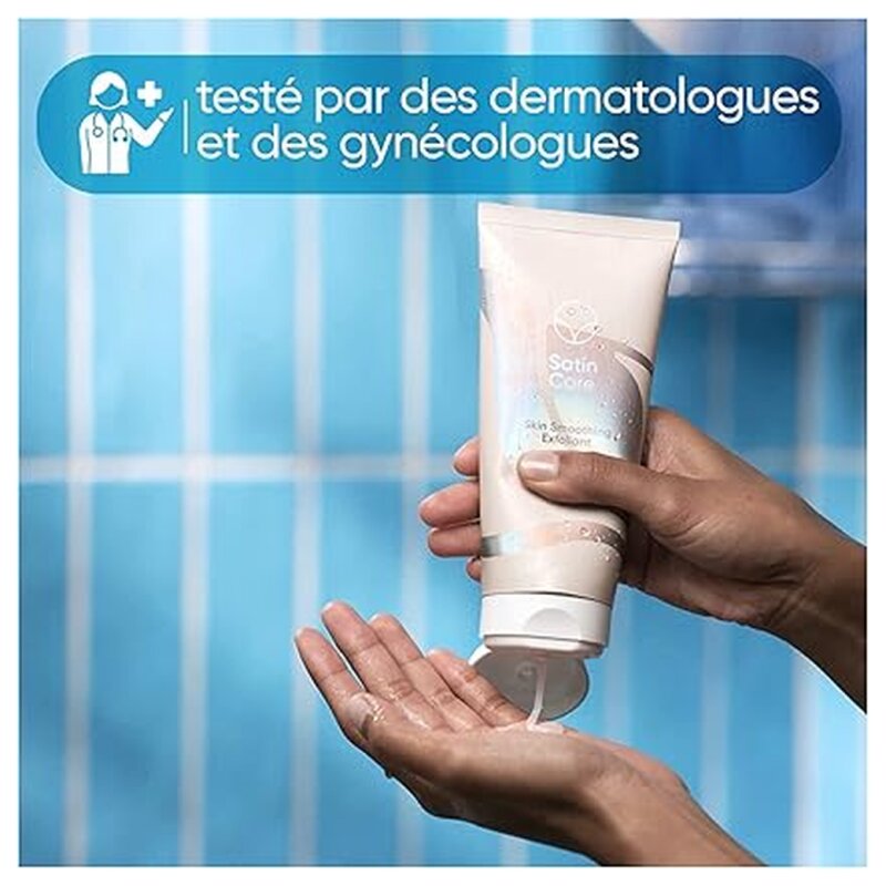 Gillette Satin Care Smoothing Intimate Scrub - Pubic Skin - 177ml