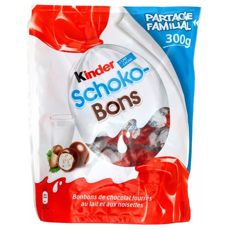 Kinder Schoco-Bons Milk Chocolate Candies - 300g