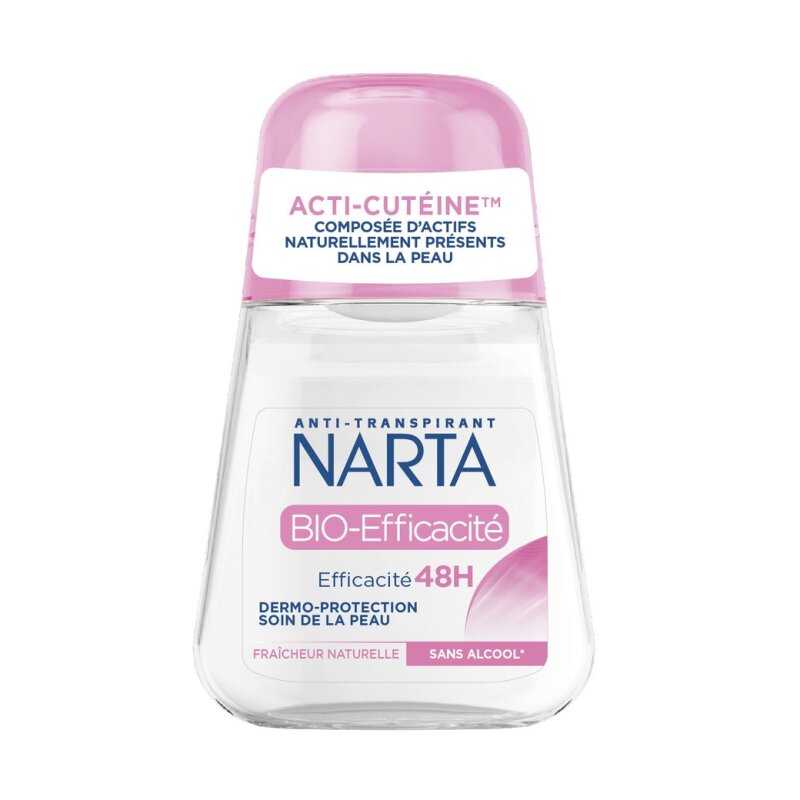 Narta Bio-Efficacité Déodorant Roll-On Anti-Transpirant - 50ml
