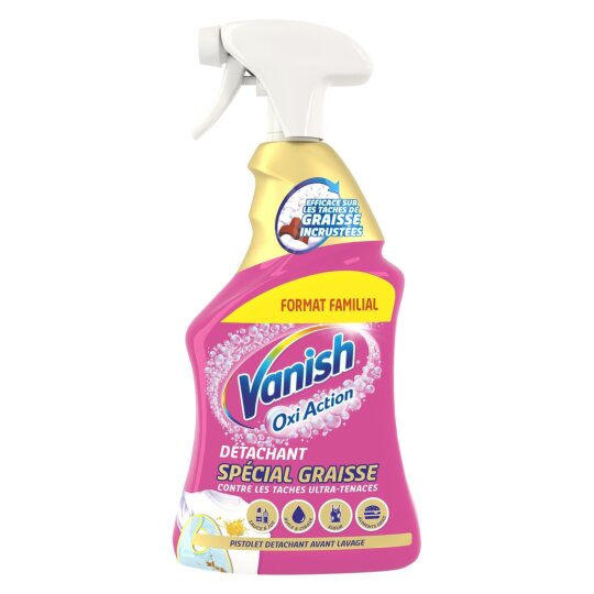 Vanish Gold Détachant Textile Spray - Taches Tenaces - 900ml