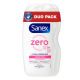Sanex 0% Essential Shower Gel - Sensitive Skin - 2x475ml