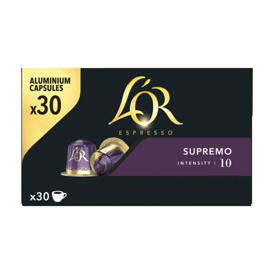 L'Or Espresso Supremo Capsules Café - 30 Capsules