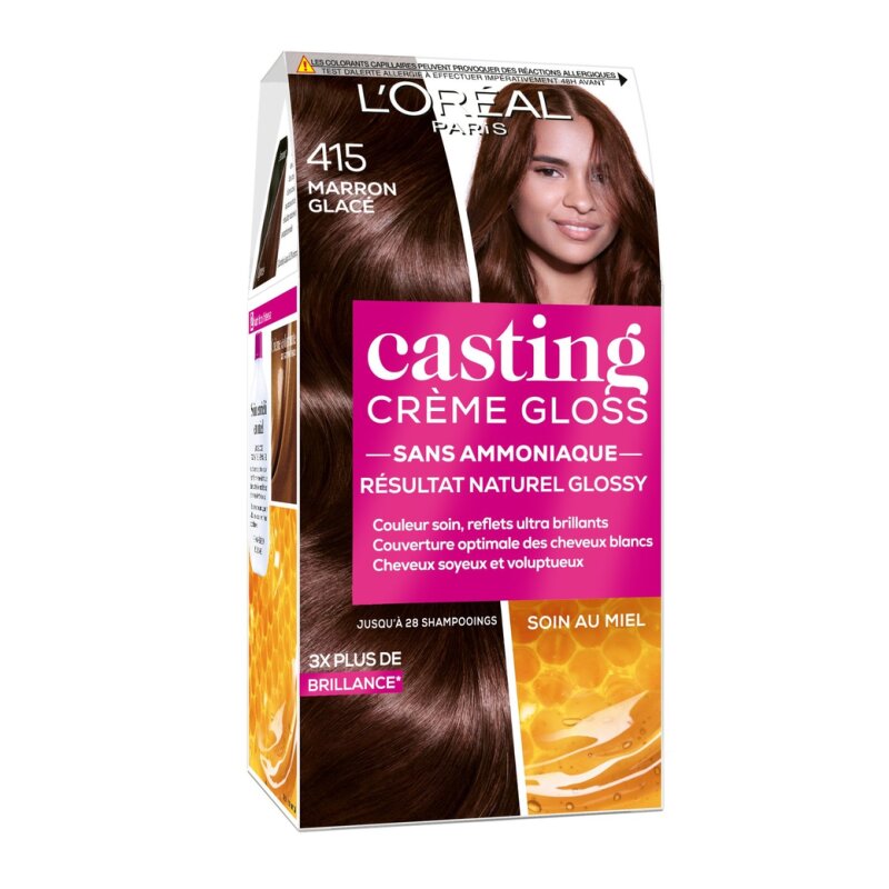 L'Oréal Paris Casting Crème Gloss Hair Color - Frosted Brown 4.15