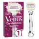 Venus Comfortglide Sugarberry Rasoir Femme - 1 Manche + 1 Recharge - 5 Lames