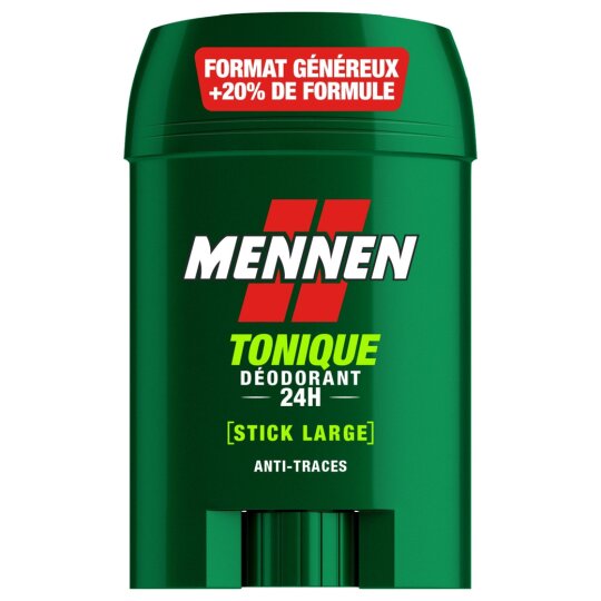 Mennen Tonique Déodorant Stick Homme - Protection 24h - 60ml