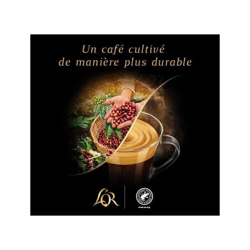 L'Or Supremo Capsules Café Intensité 10 - Compatibles Nespresso - 50 Capsules
