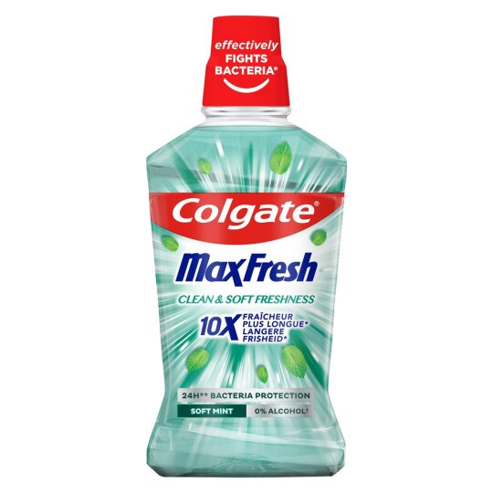 Colgate Max Fresh Bain de Bouche - Fraîcheur Douce - 500ml
