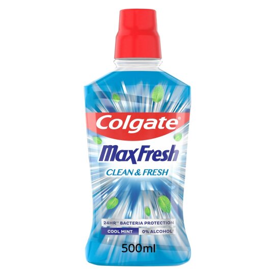 Colgate Max Fresh Bain de Bouche Clean & Fresh - 500ml