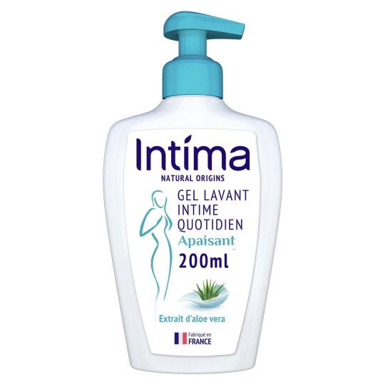 Intima Gel Douche Intime Apaisant - Hygiène Intime - 200ml