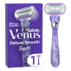 Gillette Venus Deluxe Smooth Swirl Rasoir Femme - 1 Manche + 1 Recharge (5 Lames)