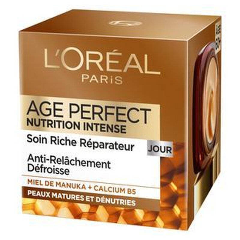 L'Oréal Paris Age Perfect Nutrition Intense علاج غني مُصلح - للبشرة الناضجة - 50 مل - للنهار