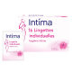 Intima Fraicheur Longue Durée Lingettes Hygiène Intime Individuelles - 16 Pièces