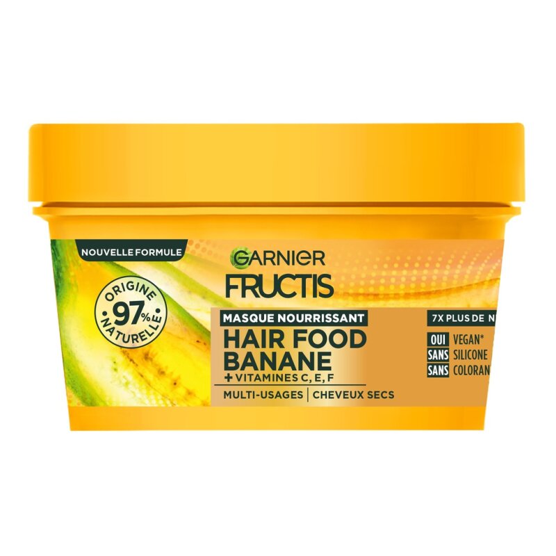 Garnier Hairfood Masque Cheveux Banane - Cheveux Secs - 320ml