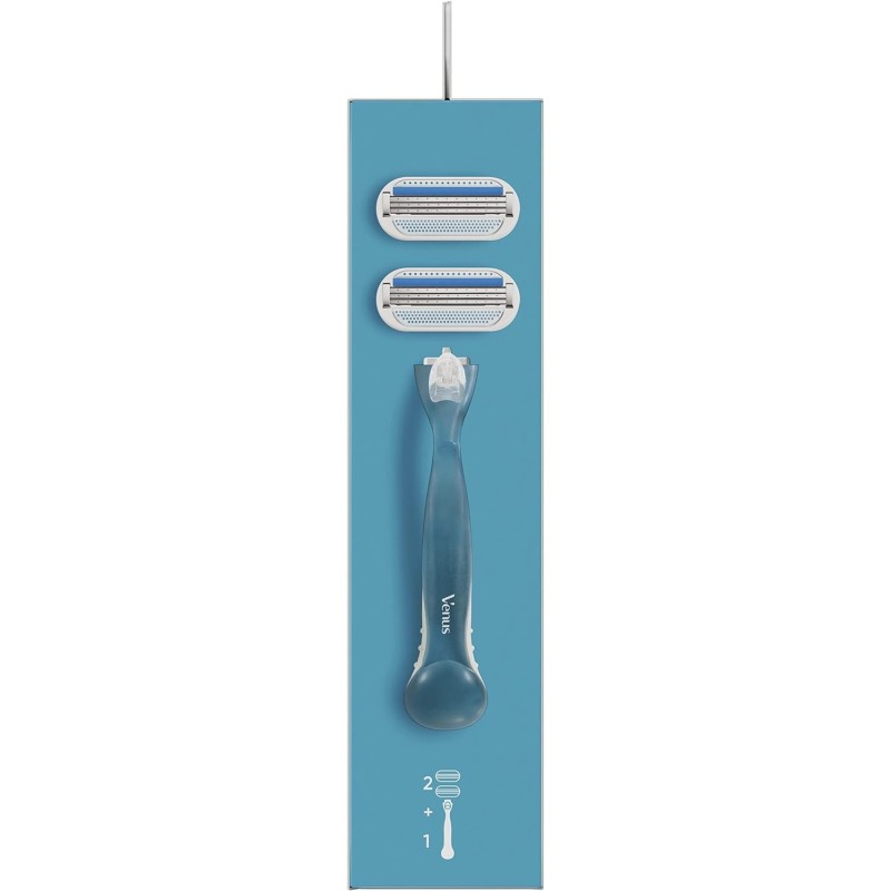 Gillette Venus Smooth ماكينة حلاقة للسيدات - مقبض + 2 عبوة إضافية