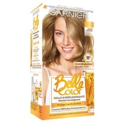 Garnier Belle Color كريم صبغة شعر دائمة بزيت جنين القمح - أشقر طبيعي 2