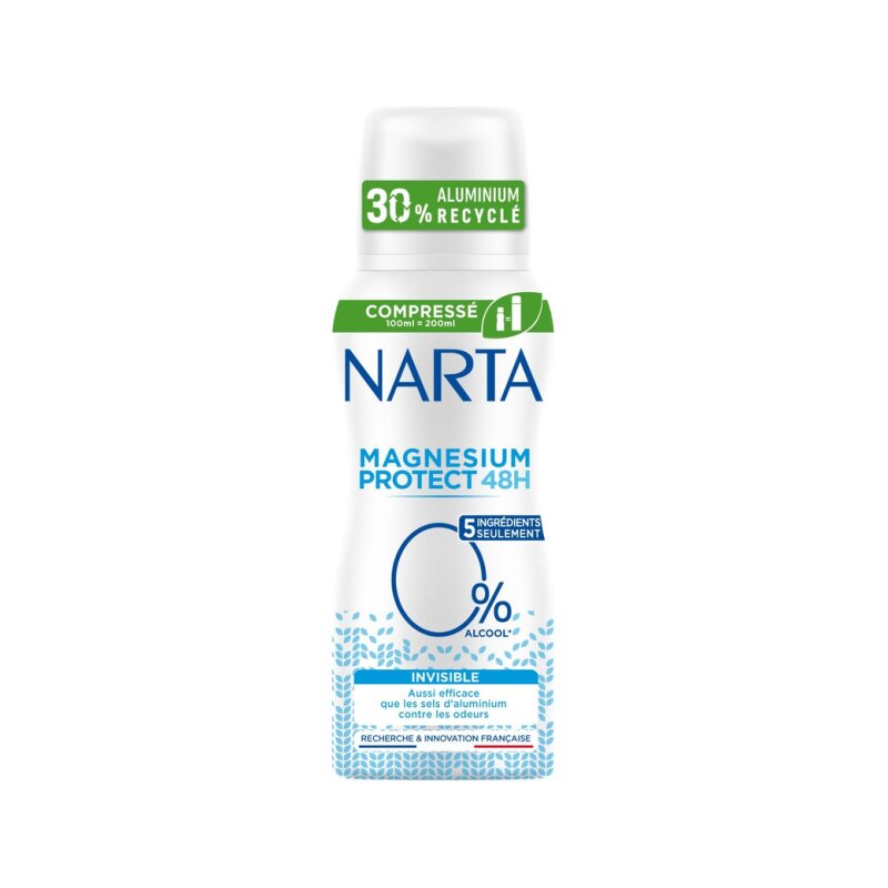 Narta Magnesium Protect Déodorant Spray - Protection 48h - 100ml