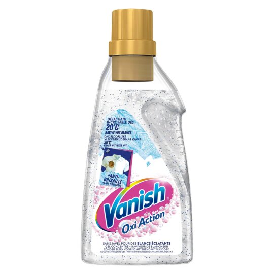 Vanish Oxi Action Détachant Gel Linge Blanc - 750ml - Blanc