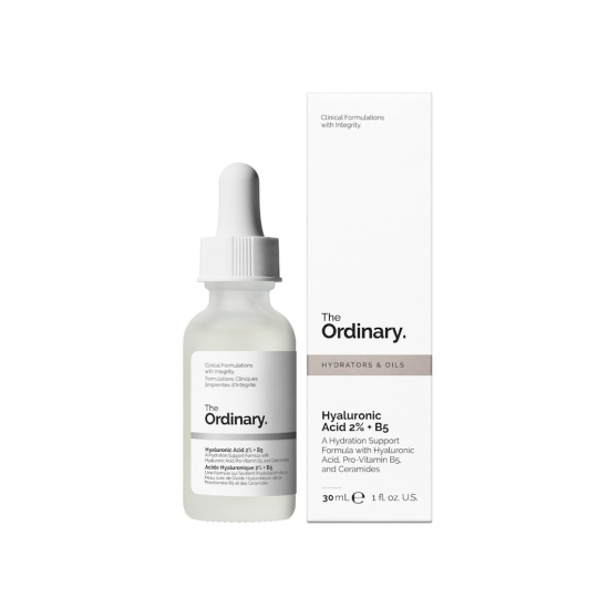 The Ordinary Acide Hyaluronique 2% + B5 avec Céramides - Peau Sèche et Déshydratée - 30ml