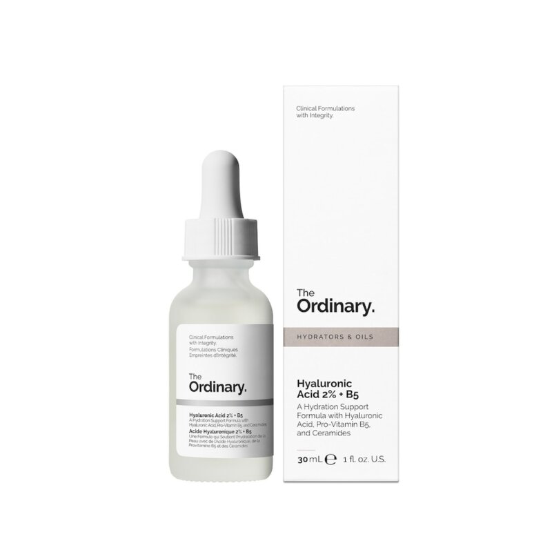 The Ordinary Acide Hyaluronique 2% + B5 avec Céramides - Peau Sèche et Déshydratée - 30ml