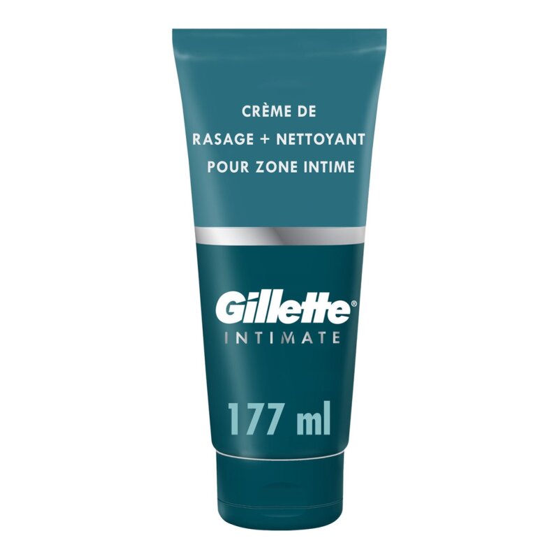 Gillette Intimate Crème de Rasage et Nettoyant Zone Intime - 177ml