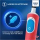 Oral-B Pro Kids 1 Manche Disney Cars, 1 Brossette Brosse À Dents Électrique, 3 Ans et Plus