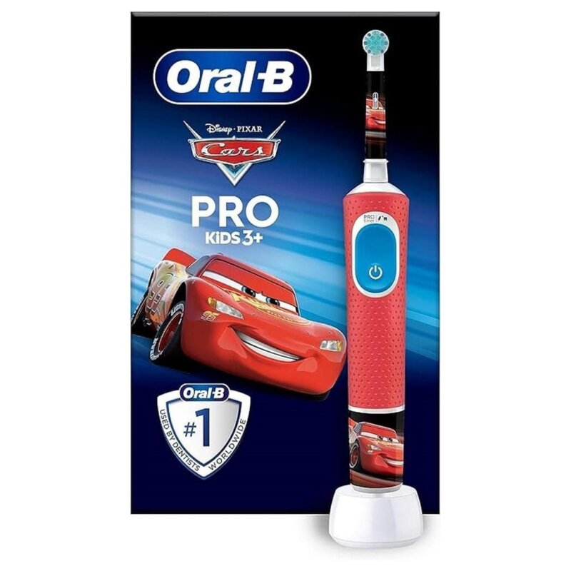 Oral-B Pro Kids 1 Manche Disney Cars, 1 Brossette Brosse À Dents Électrique, 3 Ans et Plus : Amazon.fr: Hygiène et Santé