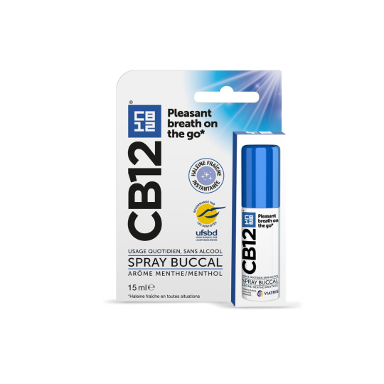 Cb12 Menthe Spray Traitement Haleine - 15ml
