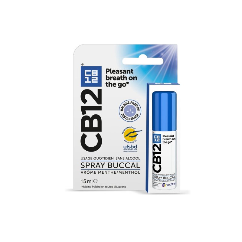 Cb12 Menthe Spray Traitement Haleine - 15ml