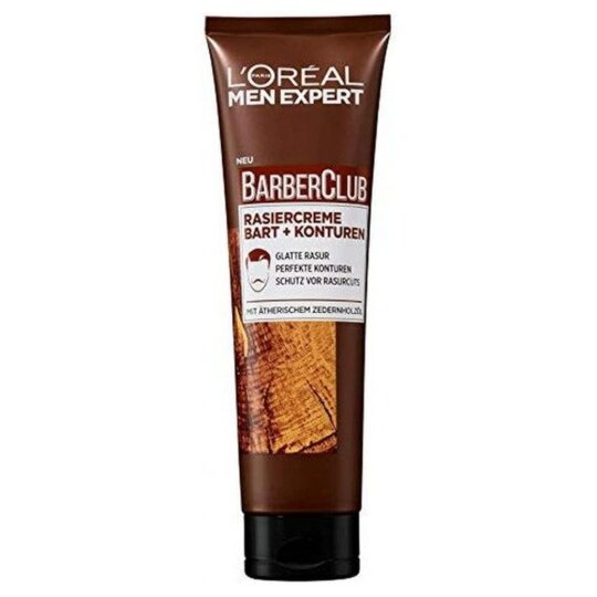 L'Oréal Men Expert Barber Club Crème à Raser Barbe + Contours - 150ml
