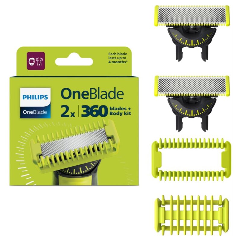 Philips Oneblade 360 Rasoir Visage et Corps - Qp624/50