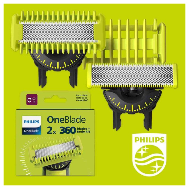 Philips Oneblade 360 Rasoir Visage et Corps - Qp624/50