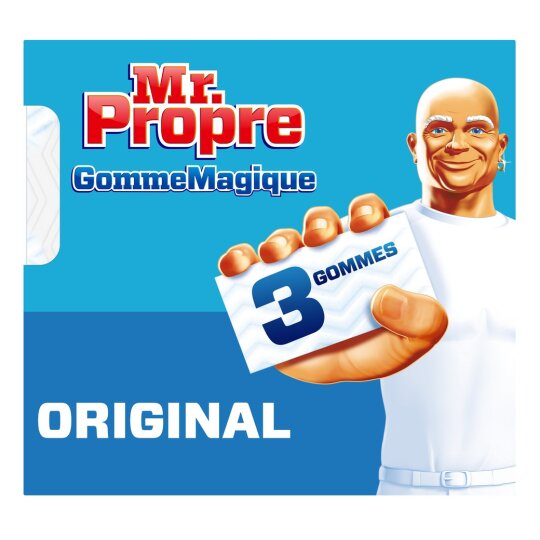Mr Propre Original Gomme Nettoyante Magic - Boîte de 3