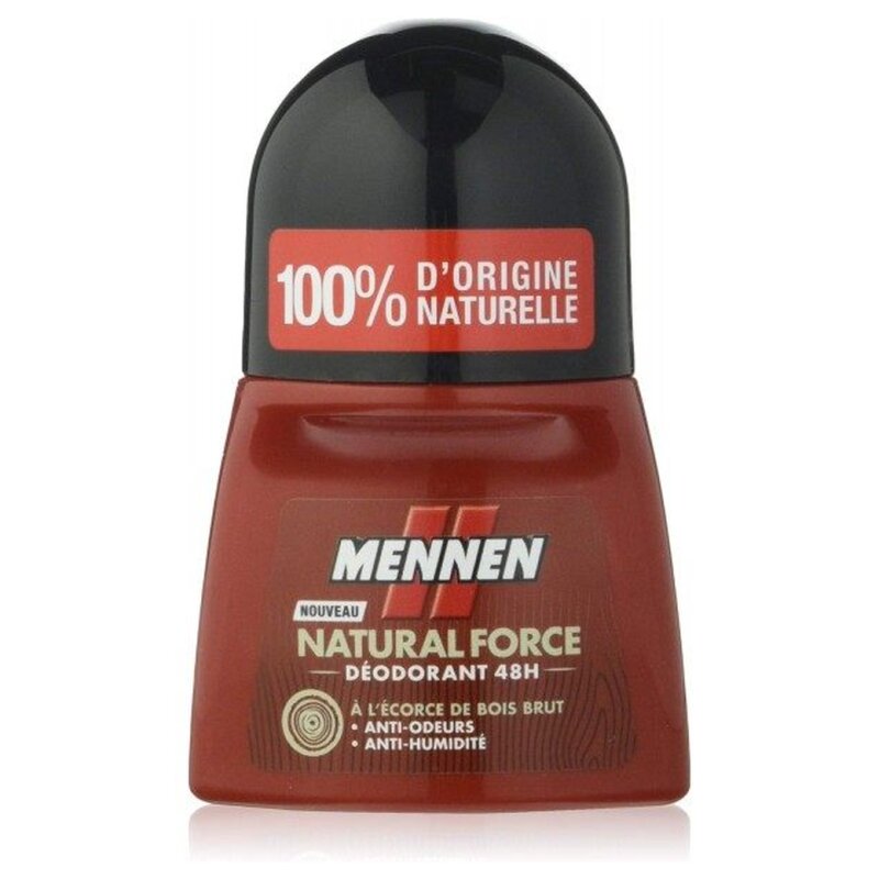 Mennen Natural Force Déodorant Bille Homme - Protection 48h - 50ml