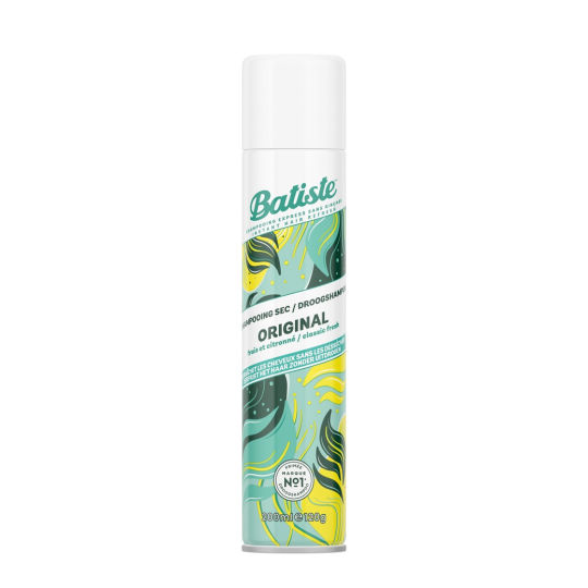 Batiste Original Shampoing Sec Frais & Citronné - Cheveux - 200ml