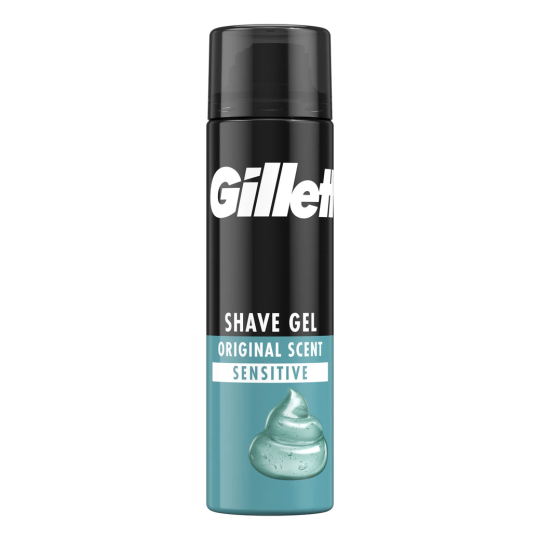 Gillette Gel à Raser Peaux Sensibles - 200ml