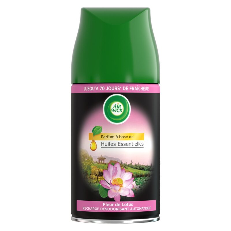 Air Wick Freshmatic Automatic Air Freshener Refill - Essential Oils Sichuan Lotus Flower - 250ml