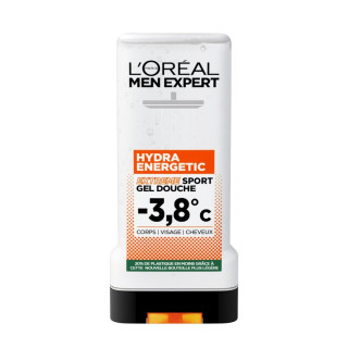 L'Oréal Paris Men Expert Hydra Energetic Gel Douche Extreme Sport - Peau Mature - 300ml