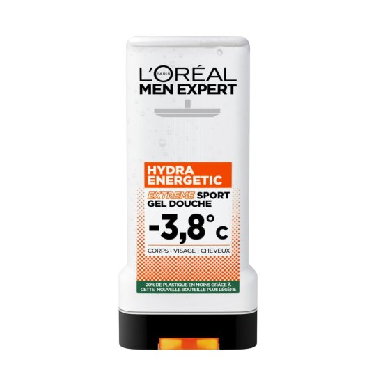 L'Oréal Paris Men Expert Hydra Energetic Gel Douche Extreme Sport - Peau Mature - 300ml