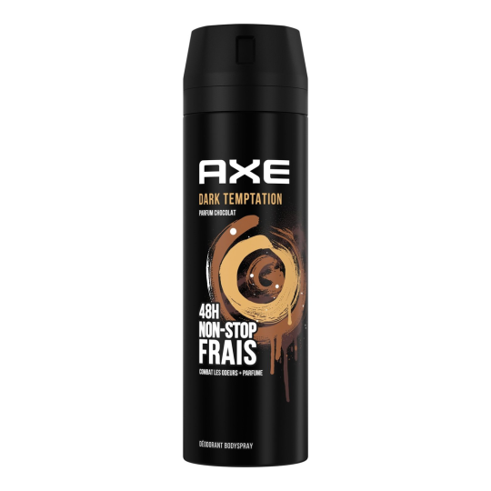 Axe Dark Temptation Déodorant Spray Homme - Protection 48h - 200ml