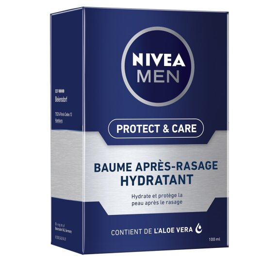 Nivea Men Protect&care Baume Après-Rasage Hydratant - Aloe Vera - 100ml