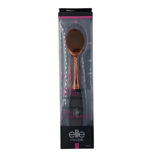 Elite Models Pinceau Blush Oval Professionnel - 15cm