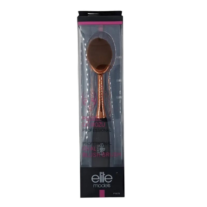 Elite Models Pinceau Blush Oval Professionnel - 15cm