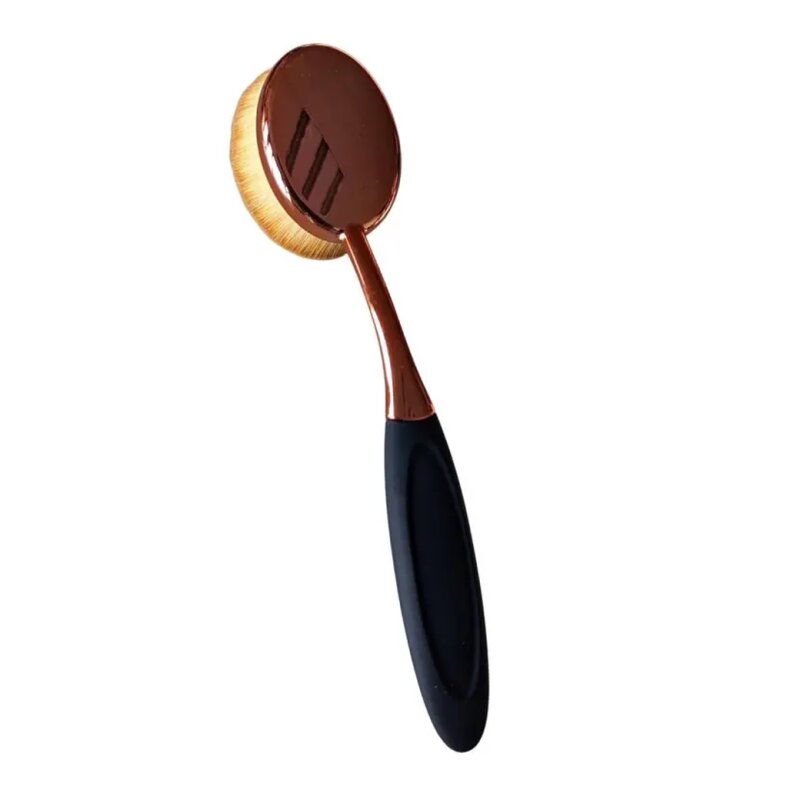 Elite Models Pinceau Maquillage Professionnel - Poudre - Forme Ovale - 17cm