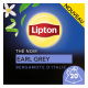Lipton Thé Noir Earl Grey à la Bergamote - Boîte de 20 Sachets